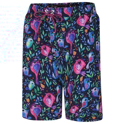 KAM Bird Print Swimmers Multi